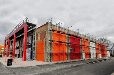 Ведутся работы по внутренней отделке Т.Ц.